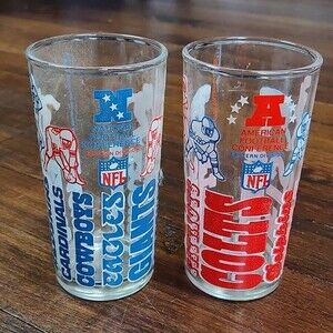 Vintage 1970s NFC AFC Glasses